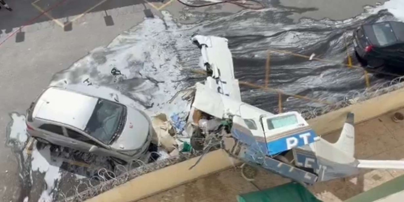 Mortes são confirmadas em acidente aéreo em BH e imagens são fortes (veja o vídeo)