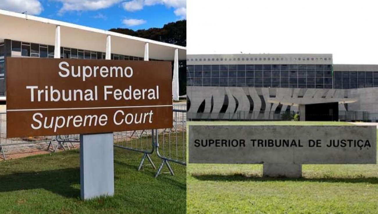 O choque entre ministros do STJ e do STF