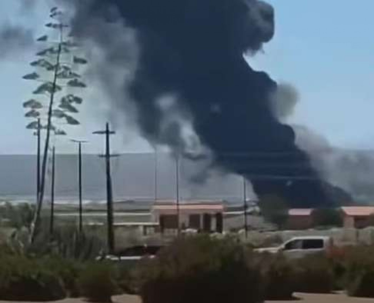 Bombardeiro B-52 dos EUA cai na Califórnia após decolagem
