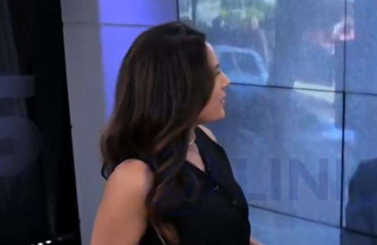 Apresentadora chora e abandona programa ao vivo (veja o vídeo)