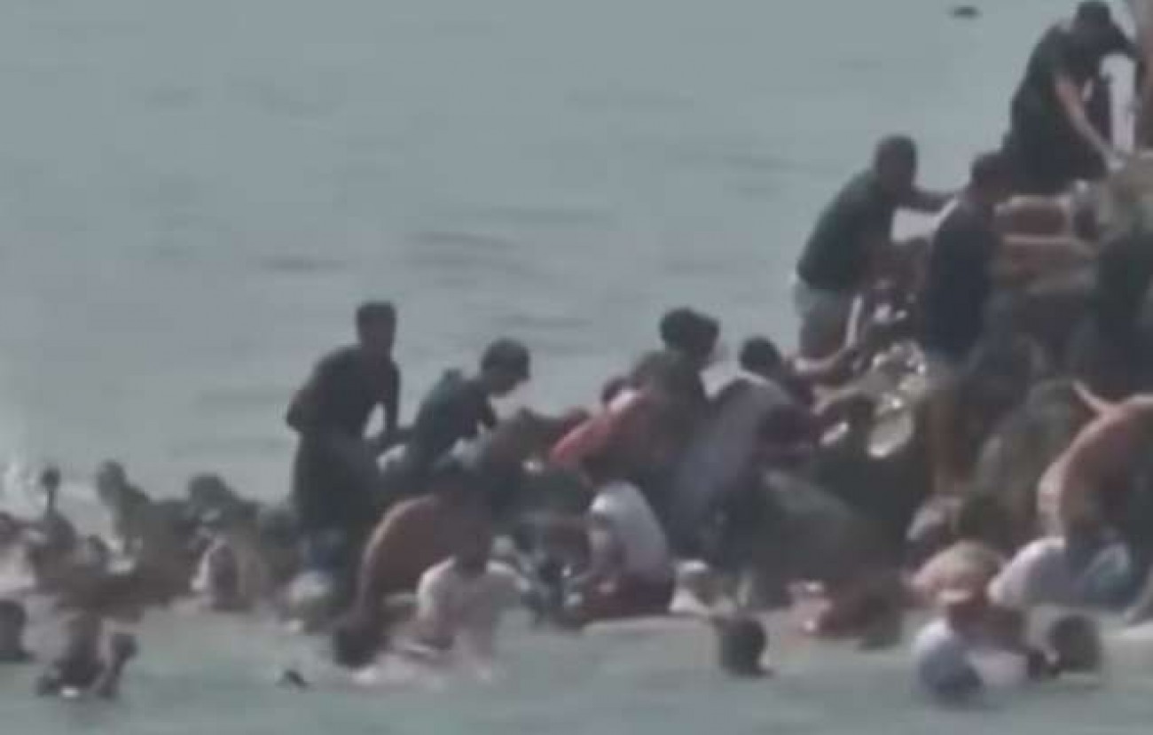 Mais de 60 mil imigrantes ilegais invadem a Espanha e deputado português pede união para evitar que o caos se espalhe pela Europa (veja o vídeo)