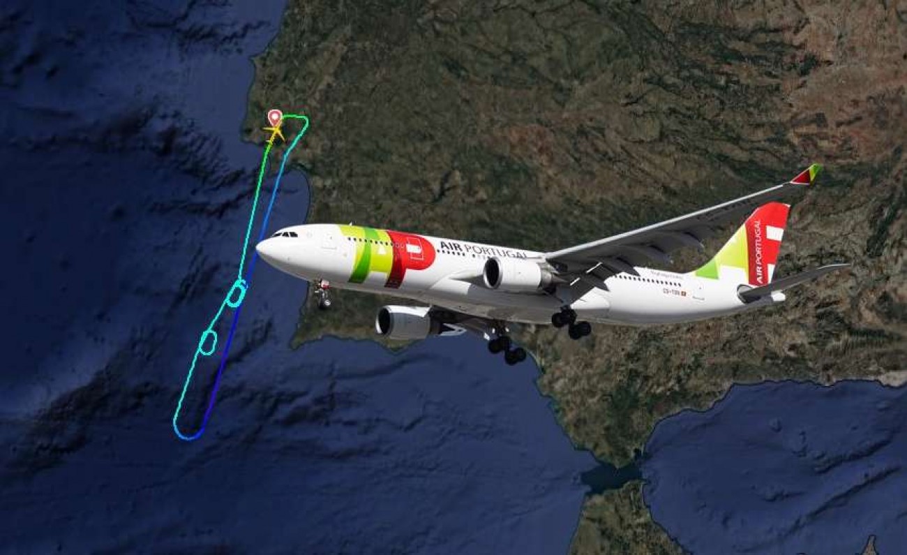 Falha obriga avião com destino a Curitiba a retornar para Lisboa
