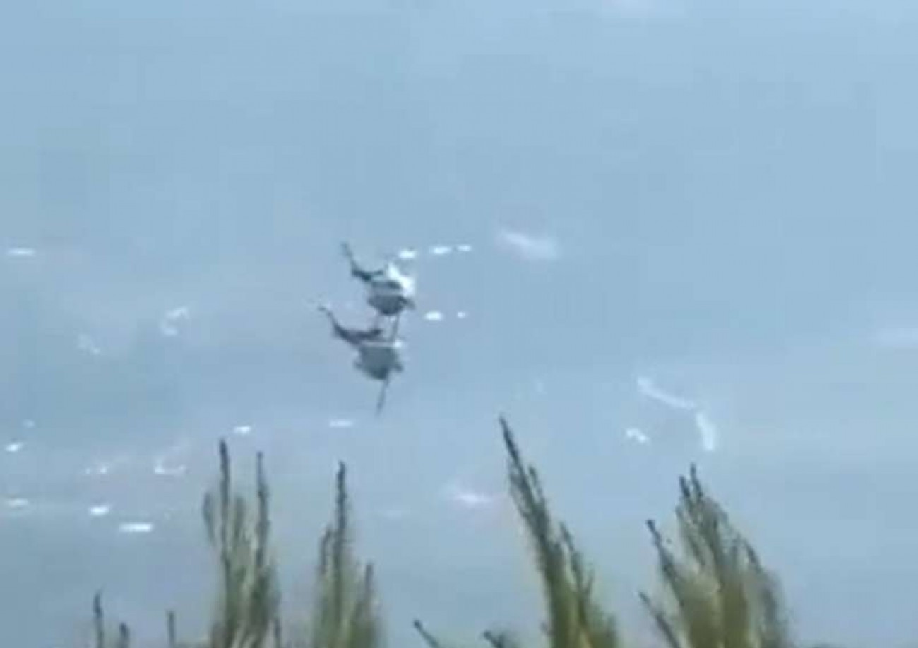 URGENTE: Duas aeronaves colidem em terrível acidente aéreo (veja o vídeo)