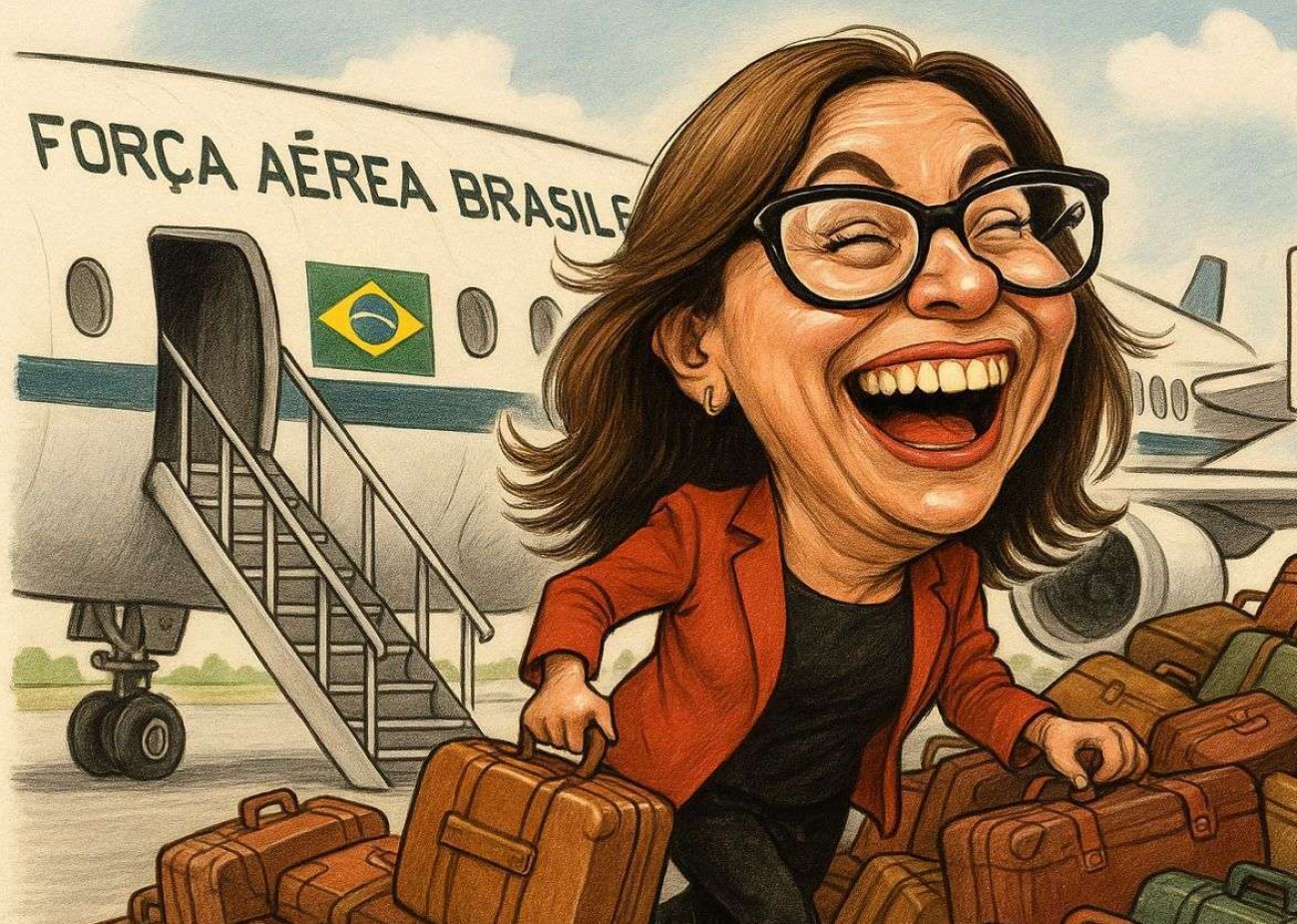 A história da mulher que quando não está viajando está interferindo em reuniões de cúpula e pedindo censura (veja o vídeo)