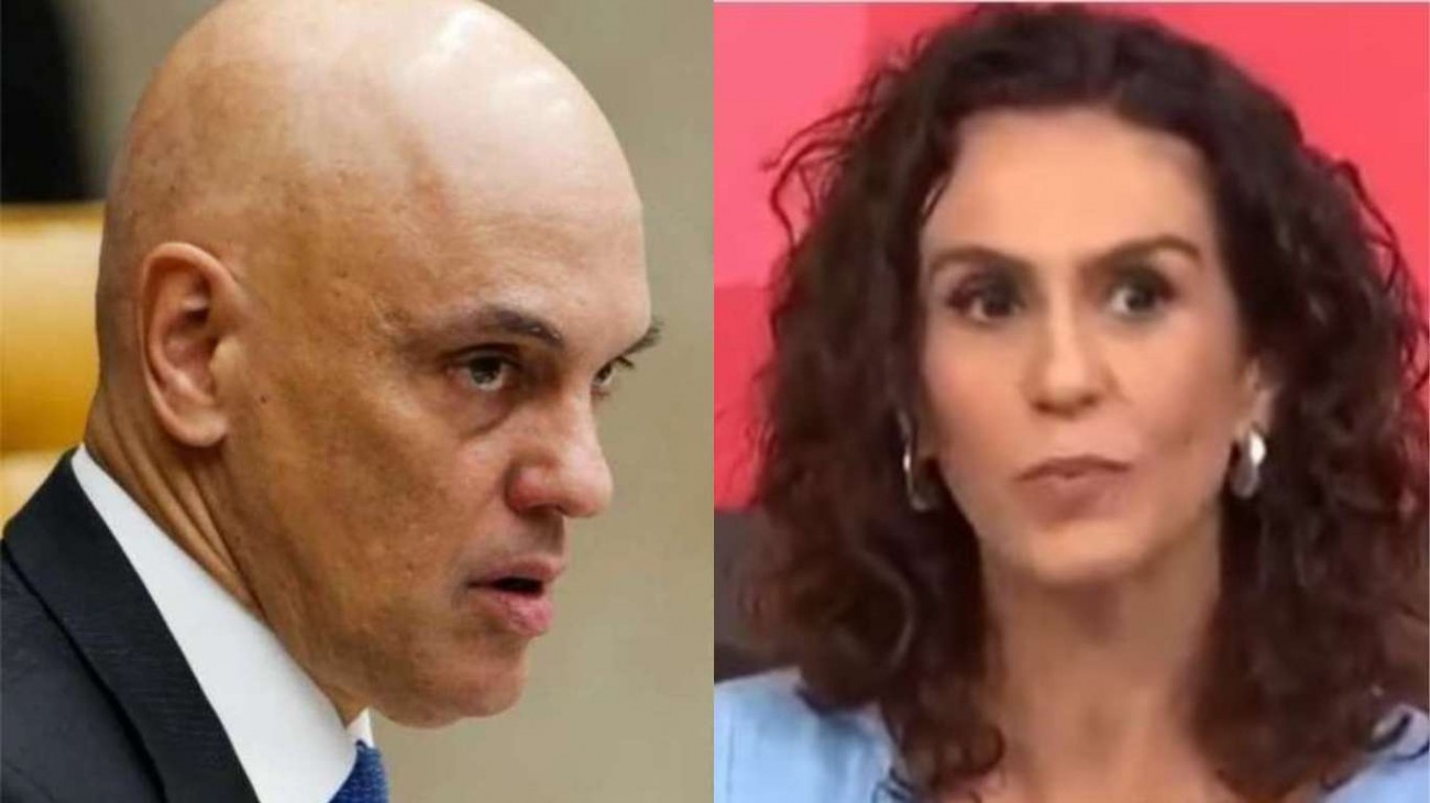 Alexandre de Moraes se depara com a fúria da jornalista Malu Gaspar