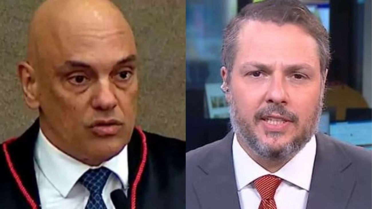 Na CNN jornalista cria coragem e define Moraes: “Animal político em busca de sobrevivência” (veja o vídeo)