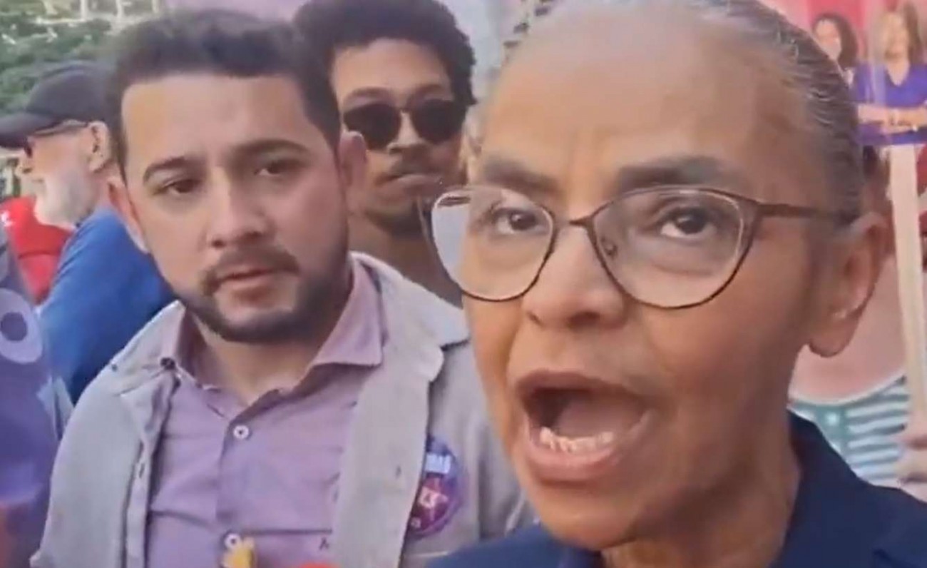URGENTE: Homem tenta agredir Marina Silva
