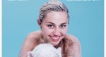 Miley Cirus posa nua com porquinho de estimação e causa polêmica