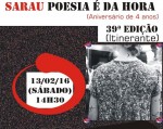 'Poesia é da Hora', resistência e resiliência levando a poesia para o povo de rua de São Paulo
