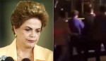 Vaiada, Dilma enfrenta a repulsa popular ao sair da casa de Pezão, no Rio (veja o vídeo)