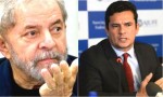Lula, na condição de réu, encara o juiz Sérgio Moro no dia 3 de maio