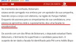 Jornalismo militante  do G1 afirma que Bolsonaro foi “supostamente” esfaqueado