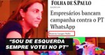 Jornalista que fez a denúncia contra Bolsonaro: “Sou de esquerda e sempre votei no PT” (Veja o Vídeo)