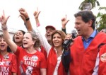 Gleisi venceu a queda de braço com Haddad