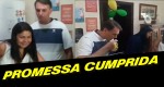 Bolsonaro cumpre promessa de campanha e aparece para o almoço na casa de funcionária (Veja o Vídeo)