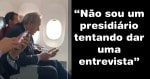 Cidadão, após ameaça de prisão, desmoraliza Lewandowski em pleno voo (Veja o Vídeo)