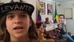 Garota brasileira do Levante defende genocida Nicolás Maduro (veja o vídeo)