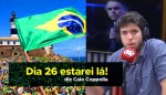 Caio Coppolla desmente Kim Kataguiri e declara apoio as manifestações de 26 de maio (Veja o Vídeo)