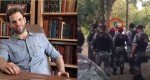 Advogado de baderneiros ‘grevistas’ peita policiais, ofende, chama de “cachorros” e acaba preso (Veja o Vídeo)