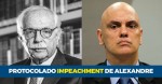 Modesto Carvalhosa protocola mais um pedido de impeachment: Alexandre de Moraes