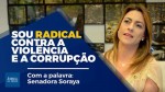 Senadora Soraya Thronicke abre o verbo: “Somos radicais sim, contra a violência e a corrupção” (Veja o Vídeo)