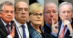 Numa só “pancada”, Guzzo detona 5 ministros do STF
