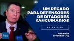 Para quem defende ditadores sanguinários, o deputado José Nelto manda um duro recado (veja o vídeo)