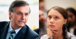 Bolsonaro descreve perfeitamente Greta: “pirralha” (veja o vídeo)