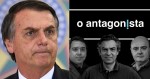 O Antagonista provoca Bolsonaro e leva resposta fulminante do presidente