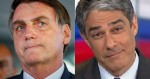 Bolsonaro manda recado para Bonner: “Agora está sentindo na pele o que é ter um filho caluniado” (veja o vídeo)