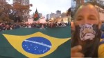 Sob o comando do lutador Wanderlei Silva, manifestação em Curitiba é apoteótica (veja o vídeo)