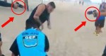 Homem é detido com arma de choque por estar sem máscara em praia do Rio (veja o vídeo)