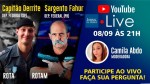 Sargento Fahur e Capitão Derrite são os convidados da live TV JCO de hoje! (veja o vídeo)