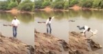 Candidato do PDT à prefeitura cai em rio durante gravação de campanha (veja o vídeo)