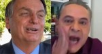 Bolsonaro debocha de "surto" do narrador da Globo: "Só faltou baixar as calças e mostrar o bumbum branquelo" (veja o vídeo)