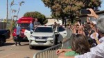 Aos gritos de "mito", multidão em Uberlândia enaltece o presidente (veja o vídeo)