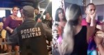 Mulher pira, ataca policiais e arruma confusão de bar em bar, em Cuiabá (veja o vídeo)