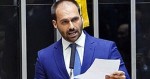 Eduardo Bolsonaro parte pra cima da Crusoé, detona "fake news" e anuncia processo