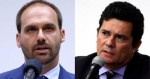 Eduardo Bolsonaro escancara a "biografia manchada" de Moro (veja o vídeo)