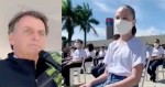 Bolsonaro se emociona no colégio militar onde Laurinha vai estudar e deixa forte recado aos pais e alunos (veja o vídeo)