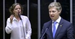Sem noção, Gleisi exige interferência do governo na Petrobras e leva resposta desconcertante de Van Hattem (veja o vídeo)