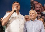Ao lado de Bolsonaro, General Heleno dá forte aviso a esquerda: "O bem vencerá o mal"