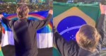 Com bandeiras do Brasil e de Pernambuco, Bolsonaro é ovacionado por multidão no maior São João do mundo (veja o vídeo)