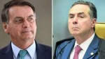 Chamado de “criminoso”, Barroso rebate Bolsonaro e o clima esquenta