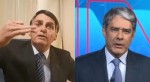 Não adianta tentar fugir Bonner... Com a sua "cara de pastel", você terá que encarar Jair Bolsonaro