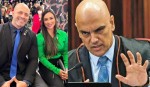 Moraes age novamente e agora o alvo é a esposa de Daniel Silveira (veja o vídeo)