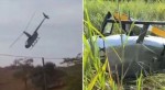 Cenas fortes: Helicóptero com deputado federal cai em Minas Gerais (veja o vídeo)