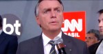 Irônico, Bolsonaro critica ausência de Lula no debate: "Faltou o presidiário" (veja o vídeo)