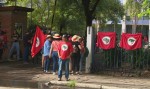 MST invade pátio de prédios do Incra e da Receita Federal (veja o vídeo)