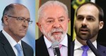 Eduardo Bolsonaro cita "acordo" de Alckmin e prevê o inevitável fim de Lula (veja o vídeo)